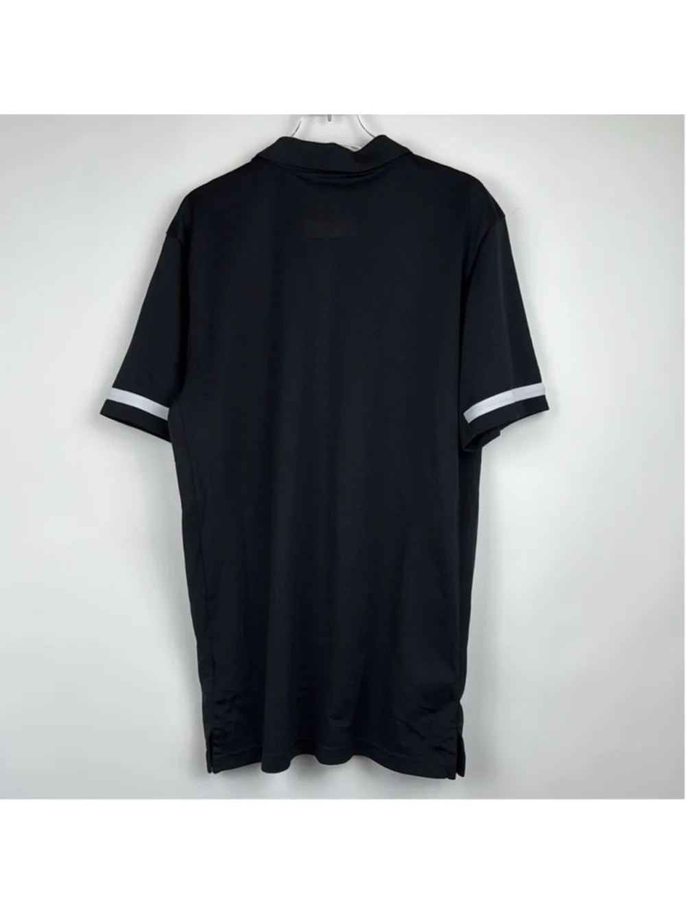 Adidas Aeroready Mens Golf Tennis Polo Black Short Sleeve Size Large